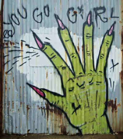 New Orleans Graffiti - You Go Girl